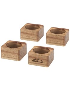 Portatovaglioli in legno di acacia Napora
