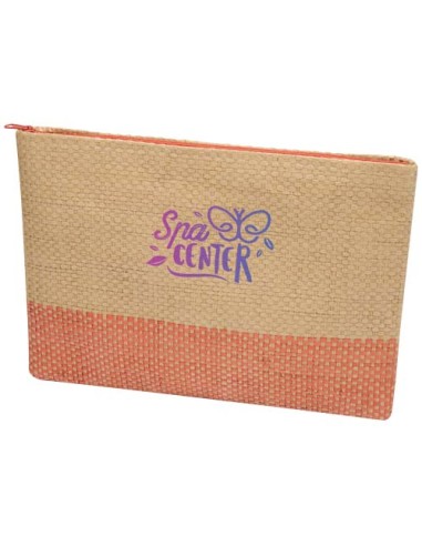Pochette in carta paglia con cerniera Rythm - 3L
