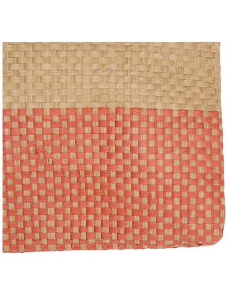 Pochette in carta paglia con cerniera Rythm - 3L