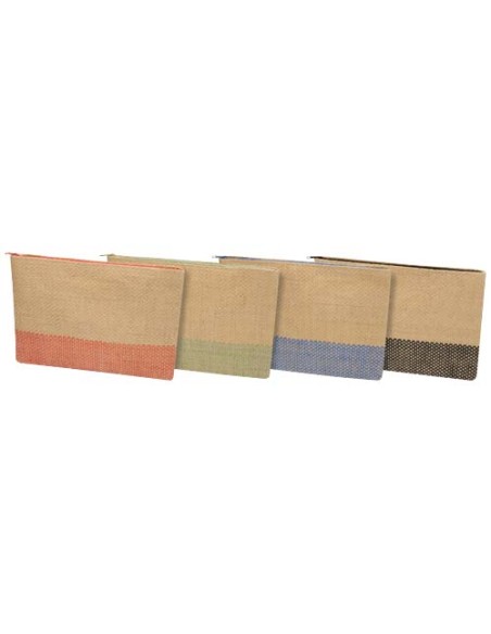 Pochette in carta paglia con cerniera Rythm - 3L