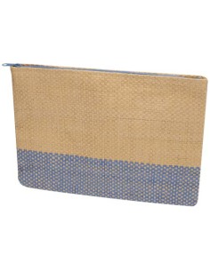 Pochette in carta paglia con cerniera Rythm - 3L