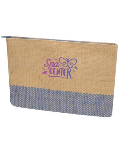 Pochette in carta paglia con cerniera Rythm - 3L