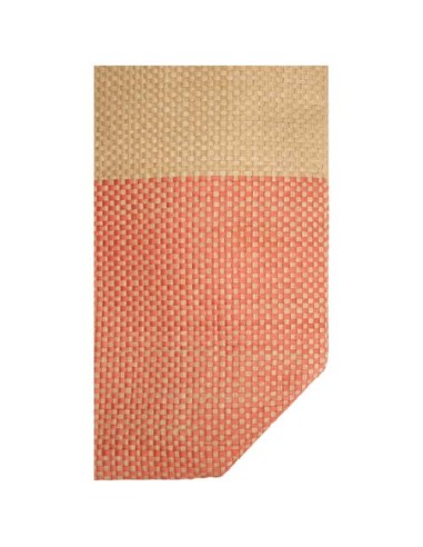 Borsa tote grande in carta paglia con cerniera Rhythm - 21L