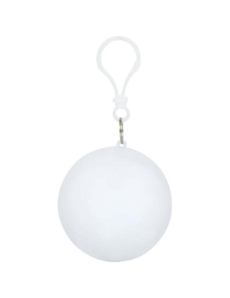 Poncho in contenitore rotondo di plastica con moschettone Fog
