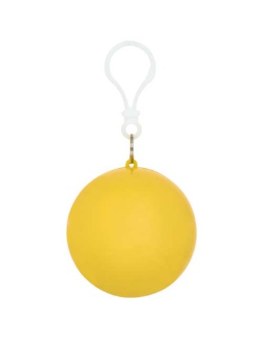 Poncho in contenitore rotondo di plastica con moschettone Fog