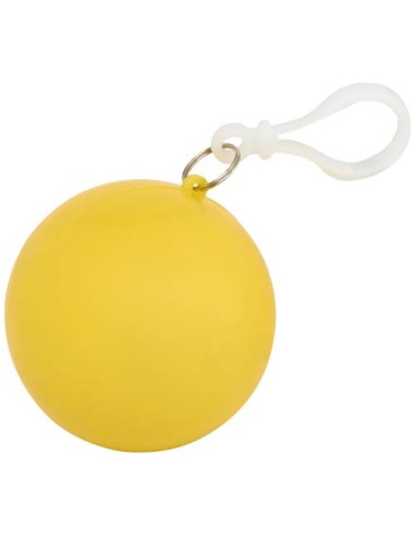 Poncho in contenitore rotondo di plastica con moschettone Fog