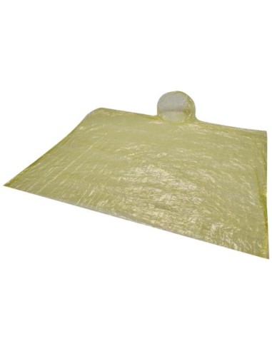 Poncho in contenitore rotondo di plastica con moschettone Fog