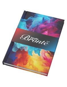 Taccuino Novella Brontë in formato A5 con copertina rigida in carta riciclata - 100 fogli