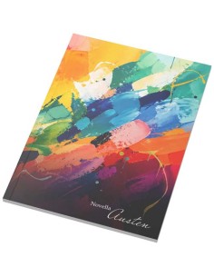 Taccuino Novella Austen in formato A5 con copertina morbida - 50 fogli a righe