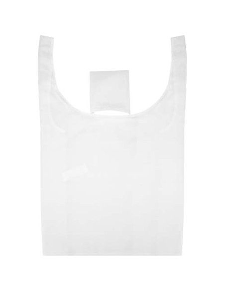Tote bag pieghevole con stampa a sublimazione in PET riciclato da 105 g/m² Edy 