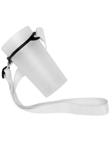 Lanyard Lior con stampa a sublimazione e braccialetto in silicone