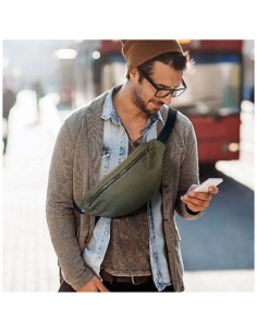 Marsupio in cotone Citizen Green Margote