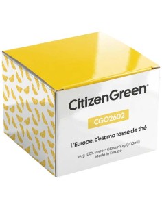 Tazza Citizen Green Breakfast in vetro da 700 ml