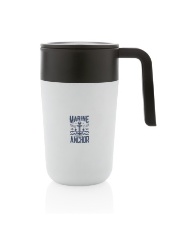 Tazza con manico in PP e SS riciclati GRS 480ml