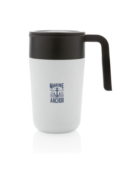 Tazza con manico in PP e SS riciclati GRS 480ml