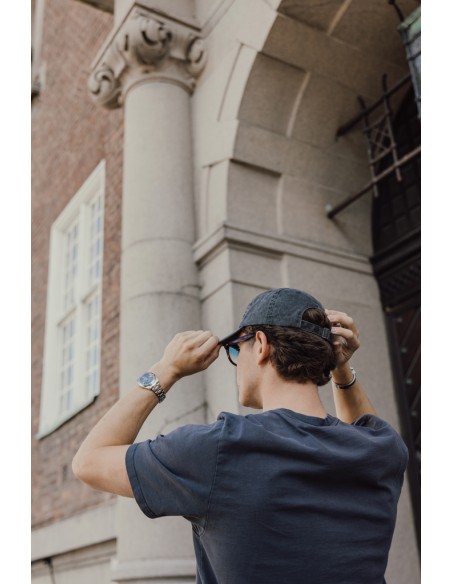Cappellino 6 pannelli BEAU in twill di cotone AWARE™ 270 gm2