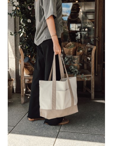 Shopper 350gm2 SHOP LOCAL in cotone riciclato AWARE™