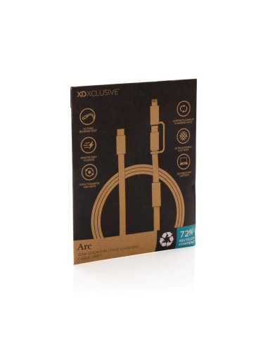 Cavo di ricarica rapida 60W 2-in-1 Arc RCS da 120 cm
