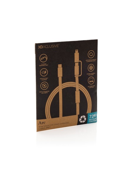 Cavo di ricarica rapida 60W 2-in-1 Arc RCS da 120 cm