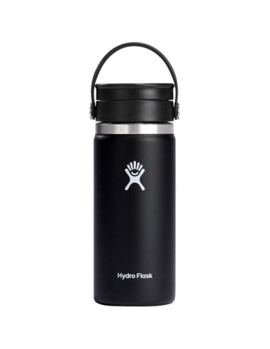 Bicchiere termico Hydro Flask Wide Mouth in acciaio inossidabile da 473 ml con tappo Flex Sip™