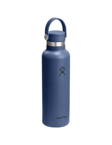Borraccia Hydro Flask Standard Mouth da 621 ml in acciaio inossidabile con isolamento termico e tappo con cannuccia