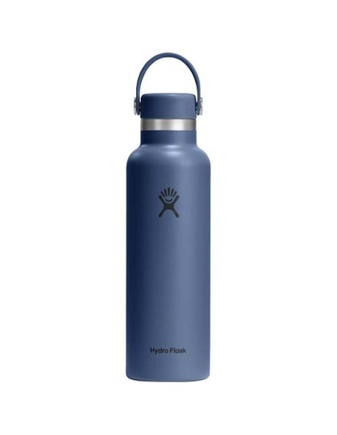Borraccia Hydro Flask Standard Mouth da 621 ml in acciaio inossidabile con isolamento termico e tappo con cannuccia
