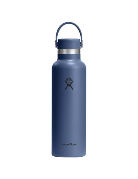 Borraccia Hydro Flask Standard Mouth da 621 ml in acciaio inossidabile con isolamento termico e tappo con cannuccia