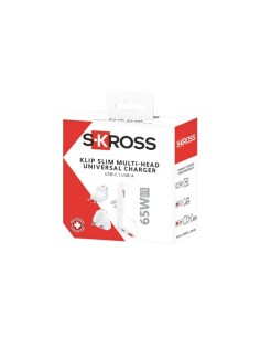 Caricabatterie multiplo SKROSS® Klip Slim da 65 W