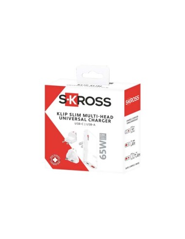 Caricabatterie multiplo SKROSS® Klip Slim da 65 W