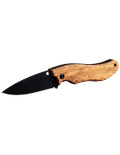 Coltello pieghevole in legno d'ulivo SCX.design T33