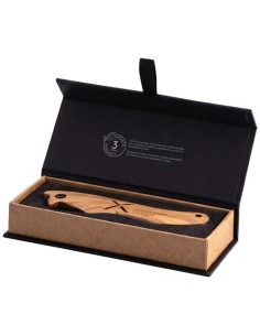 Coltello pieghevole in legno d'ulivo SCX.design T33
