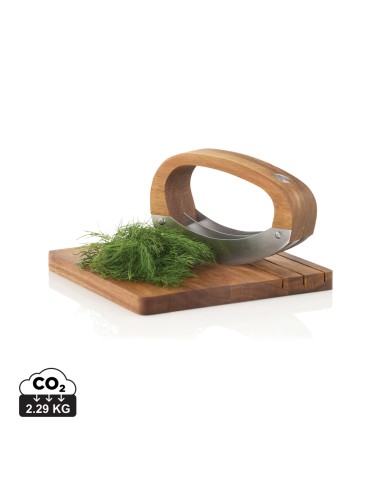 Coltello da cucina AdHoc RoccaVerde con tagliere