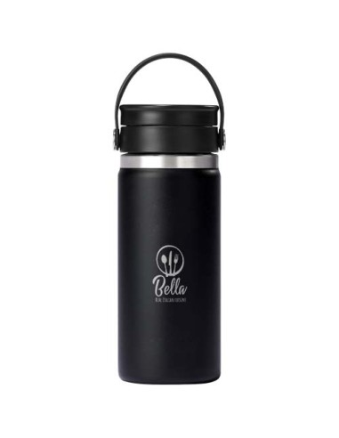 Bicchiere termico Hydro Flask Wide Mouth in acciaio inossidabile da 473 ml con tappo Flex Sip™