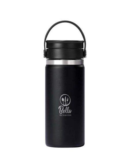 Bicchiere termico Hydro Flask Wide Mouth in acciaio inossidabile da 473 ml con tappo Flex Sip™
