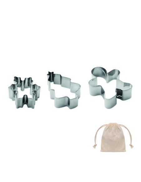 Set di tagliabiscotti natalizi