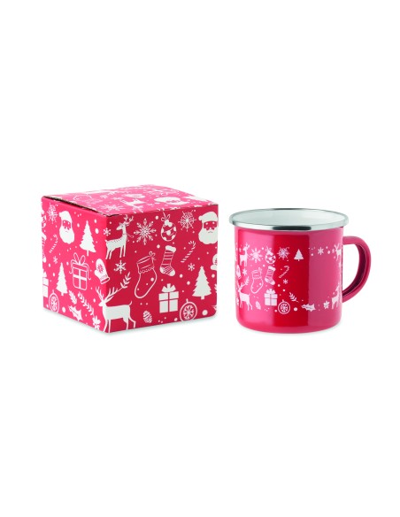 Tazza smaltata natalizia 300ml