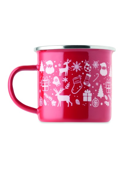 Tazza smaltata natalizia 300ml
