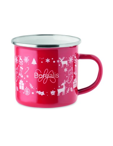 Tazza smaltata natalizia 300ml