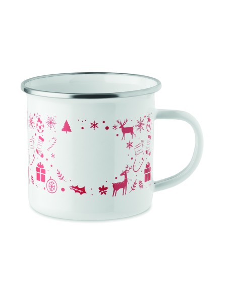 Tazza smaltata natalizia 300ml