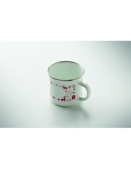 Tazza smaltata natalizia 300ml