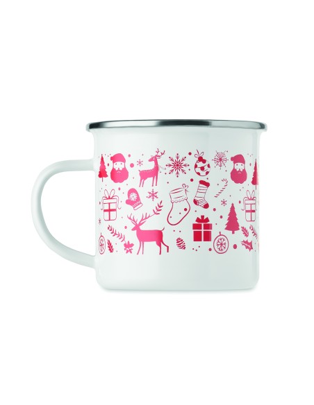 Tazza smaltata natalizia 300ml
