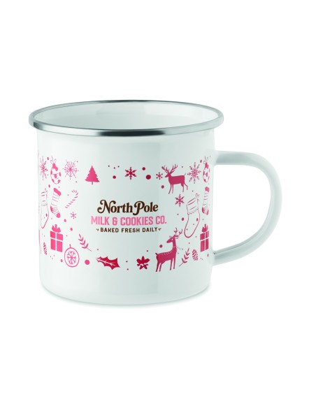 Tazza smaltata natalizia 300ml