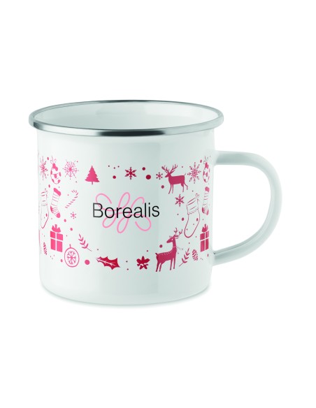 Tazza smaltata natalizia 300ml