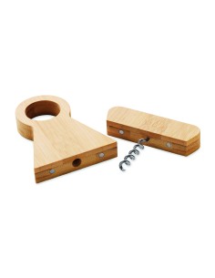 Portabottiglie in bamboo