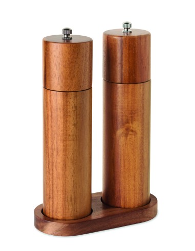 Macina sale e pepe in acacia