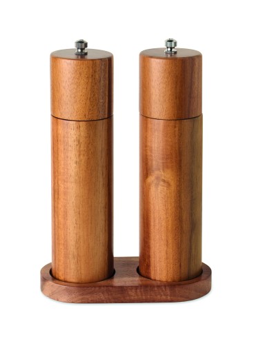Macina sale e pepe in acacia