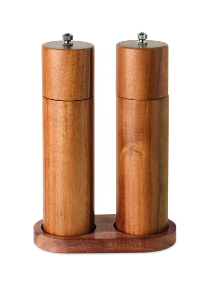 Macina sale e pepe in acacia