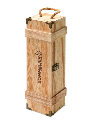 Scatola regalo vino in legno