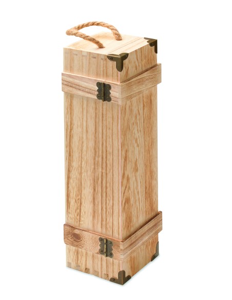 Scatola regalo vino in legno