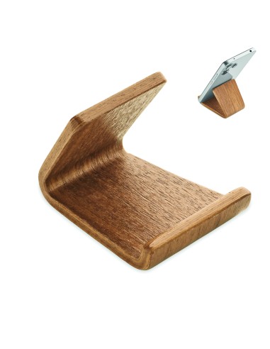 Supporto telefono in legno